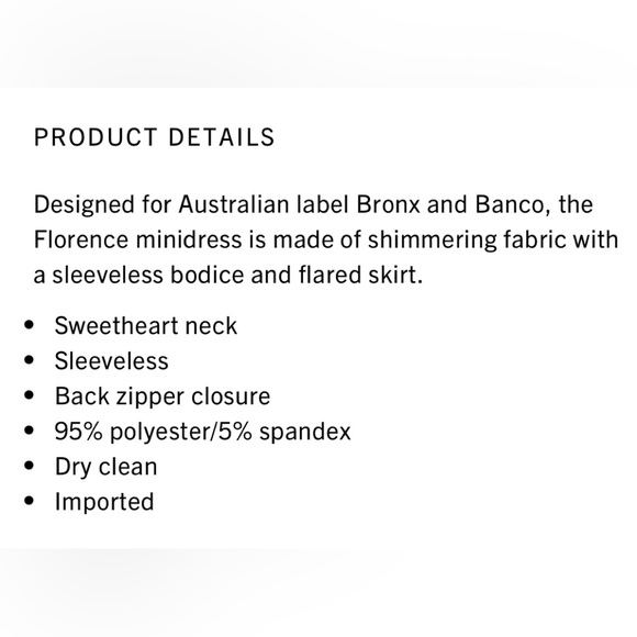 Bronx And Banco Florence Strapless Gold Mini Dress. - Picture 9 of 13